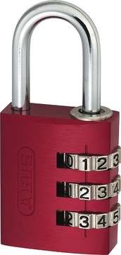 ABUS KŁÓDKA 724/30 SZYFROWA ZMIENNY KOD DO SZAFEK RED/CZERWONA