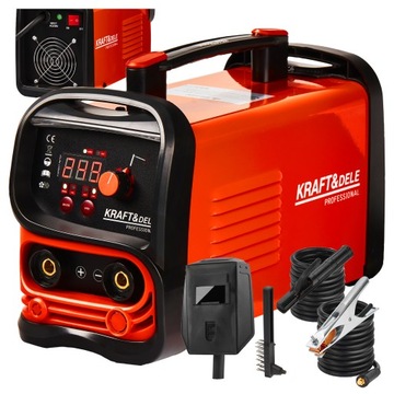 SPAWARKA INWERTOROWA ELEKTRODOWA 350A 230v LCD ZESTAW MASKA do 5mm