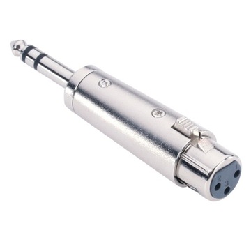 Przejściówka Jack STEREO 6.3mm – XLR żeński – 7856 Adam Hall