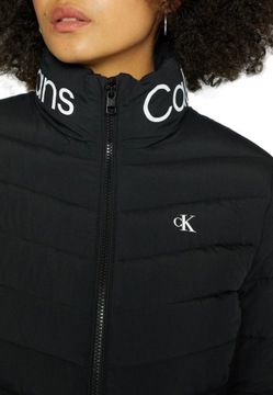 Okazja Calvin Klein Jeans LOGO COLLAR PADDED JACKET - Kur