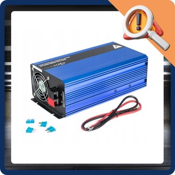 AZO Digital Przetwornica napięcia 24 VDC / 230 VAC SINUS IPS-2000S 2000W