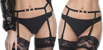 Модный пояс для чулок JULIMEX POPPY, размер S/M