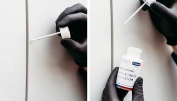 Краска для подкраски BMW 317 Краска для подкраски Orientblau + Кисти и палочки