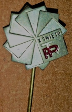 Odznaka - X Święto T.R.