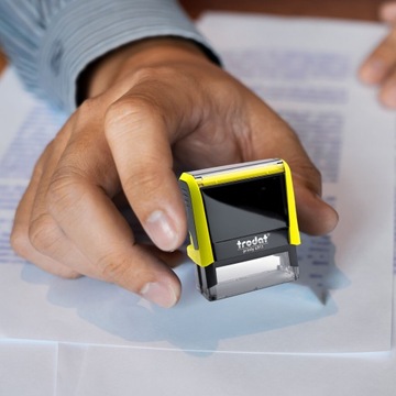 TRODAT STAMP 4911 ДЛЯ 4-СТРООЧНОГО ДИЗАЙНА КОРПОРАТИВНОГО ЛИЧНОГО ОФИСА + ЛАСТИК
