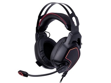 SŁUCHAWKI GAMINGOWE RGB HEADSET GRACZA PC PS4 XBOX