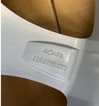 АЛЮМИНИЕВЫЙ ОБОД RONAL R18 7.5Jx18 ET45 42R8755