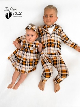 Костюм в клетку HONEY, размер 104.