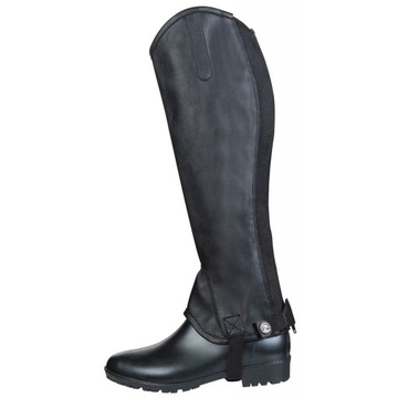 HKM Czapsy ELASTIC PLAIN Czarne (R: L36)