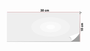 Наклейка ОБЪЕКТ НАБЛЮДЕНИЯ 30х10 см ЛАМИНИРОВАННАЯ