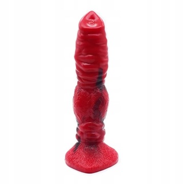 dildo czerwony penis psa wilka