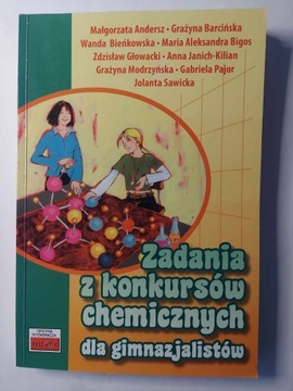Zadania z konkursów chemicznych dla gimnazjalistów wyd. Tutor
