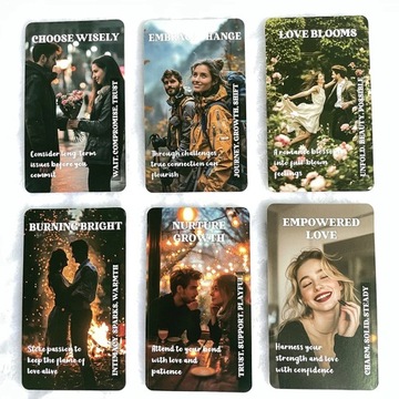 Карты Oracle Sweet Love Tea 12x7 см 78 карт Пророк Колода Таро Ключевые слова 400