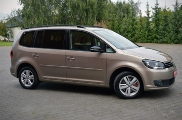 Volkswagen Touran II 2.0 TDI 140KM 2013 VW TOURAN 2.0 TDI CR 140 KM DSG Navi wersja MATCH Capucino Piękny Gwarancja, zdjęcie 29