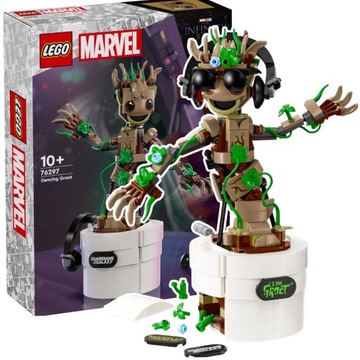 KLOCKI LEGO MARVEL TAŃCZĄCY GROT SUPER HEROES 459 ELEMENTÓW