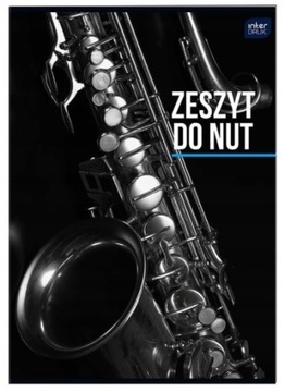 ZESZYT DO NUT MUZYKI 16 KARTEK PIĘCIOLINIA A4 - 4