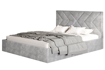 Łóżko tapicerowane VIANO SLIM + pojemnik 120x200