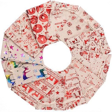 АДВЕНТ-КАЛЕНДАРЬ ПОДВЕСКИ СУМКИ своими руками НАКЛЕЙКИ ЛИНИЯ ПОДАРКИ ДЕТЯМ