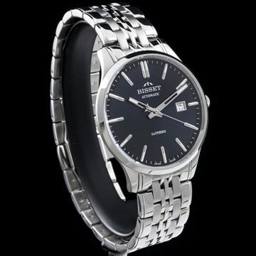 Zegarek męski BISSET Classic Automatic BSMF37TISX03BX [+GRAWER]