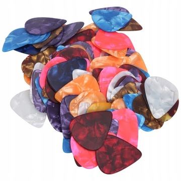 Медиатор для гитары, ТОЛЩИНА MIX, 100 ШТ.