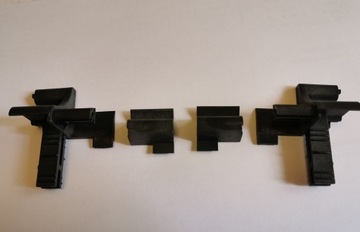 ŚLIZGI DO ROLET ZEWNĘTRZNYCH ŚLIZGACZ PIÓR ŚLIZG ROLETOWY KOMPLET