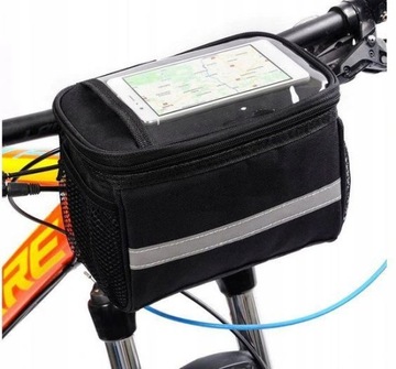 СУМКА ДЛЯ ВЕЛОСИПЕДА НА РУЛЬ, БОЛЬШАЯ ВЕЛОСИПЕДНАЯ СУМКА