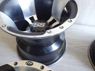 Комплект дисков ITP SS, алюминиевые диски Yamaha YFM 700 Raptor YFZ 450 660