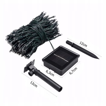 СОЛНЕЧНЫЕ РОЖДЕСТВЕНСКИЕ ЛАМПЫ СОЛНЕЧНЫЕ ДЕКОРАТИВНЫЕ НАРУЖНЫЕ ГИРЛЯНДЫ 100 СВЕТОДИОДНЫХ РОЖДЕСТВЕНСКИХ ЛАМП