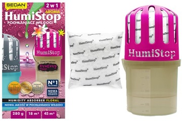 HUMISTOP POCHŁANIACZ WILGOCI AROMA ZAPACH KWIATOWY