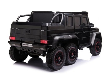 АВТОМОБИЛЬ НА АККУМУЛЯТОРЕ ЭЛЕКТРОМОБИЛЬ MERCEDES G63 6X4 24V КОЖАНЫЙ ПИЛОТ