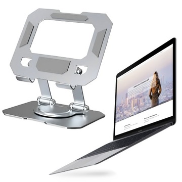 Regulowany aluminiowy stojak na tablet stabilna podstawka do 4-16 cal