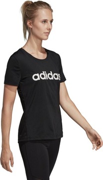 KOSZULKA DAMSKA ADIDAS W D2M LO TEE CZARNA DS8724 r XS