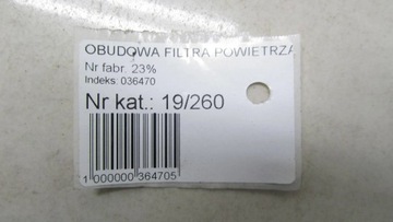 MITSUBISHI OUTLANDER I 2.4 POUZDRO FILTRU VZDUCHU 01-07