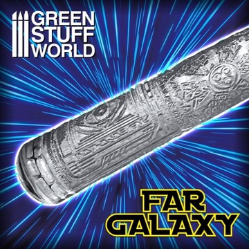 Far Galaxy Rolling Pin wałek do odciskania tekstur