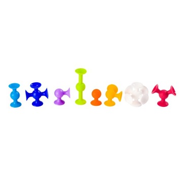 Блоки на присосках Fat Brain Toys — набор Delux 44
