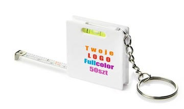 Брелок с измерительной лентой - упаковка 50 шт. с логотипом