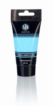 Farba akrylowa Artea 60ml akwamaryn