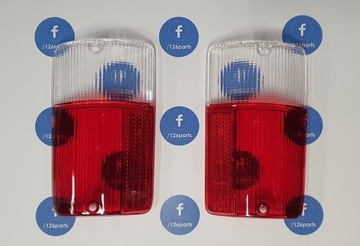 Fiat 126p BIS EL klosze lamp stop tylne biał-czerw