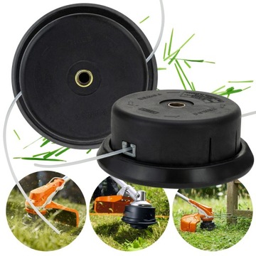 НАСАДКА ДЛЯ СТРУНЫ для косы, катушка, прочная тетива, головка для кустореза.