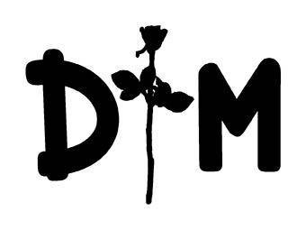 DEPECHE MODE _ naklejka _ 10cm _ KOLORY