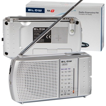 СТРОИТЕЛЬНОЕ КУХОННОЕ РАДИО ПОРТАТИВНОЕ FM AM SW МИНИ-АНТЕННА НА АККУМУЛЯТОРЕ