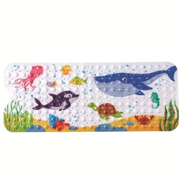 PVC Antypoślizgowa Mata Do Kąpieli Wanny 100x40 CM