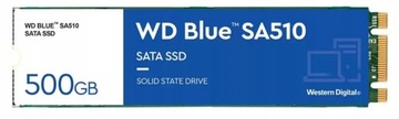 Dysk SSD Western Digital WD Blue SA510 500GB M.2 2280 SATA 3 WDS500G3B0B
