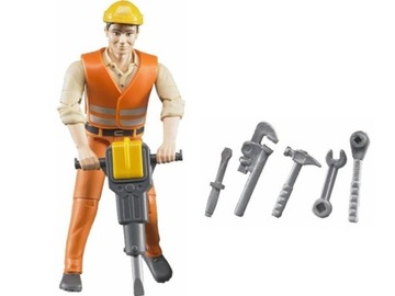 Bruder 60020 Figurka Robotnika z akcesoriami