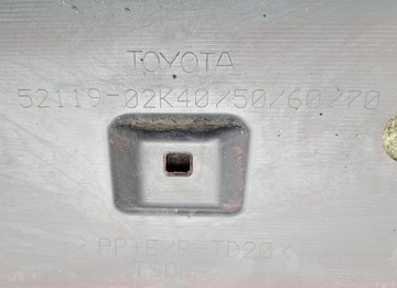 NÁRAZNÍK PŘEDNÍ TOYOTA AURIS 2 FACELIFT 2015-18