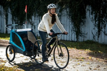 Велосипедный прицеп Thule Coaster XT для двоих детей