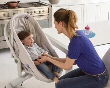 Chicco Baby Hug Air 4w1 Beige– wielofunkcyjne łóżeczko | leżaczek