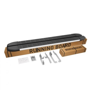 Боковые пороги, пороги, накладки на пороги JEEP Commander 2005-2010 гг.