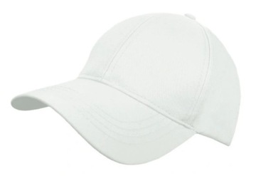 CZAPKA Z DASZKIEM BEJSBÓLÓWKA BIAŁA ROZMIAR UNIWERSALNY