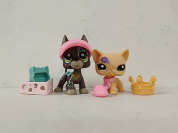 LPS Littlest Pet Shop koty&pies z akcesoriami 2pcs 02